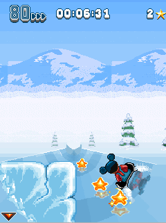 Java игра Disney Snow Sports. Скриншоты к игре Дисней Зимние Игры