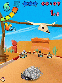 Java игра Disneyland Kart Racer. Скриншоты к игре 