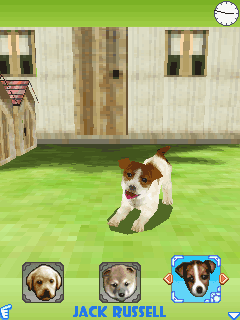 Java игра Dogz 3D. Скриншоты к игре Собачки 3D