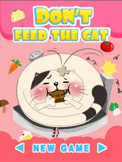 Java игра Dont Feed Cat. Скриншоты к игре Не Кормить Кота