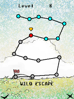 Java игра Doodle Escape. Скриншоты к игре Побег Дудла