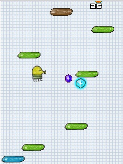 Java игра Doodle Jump. Mod. Скриншоты к игре Прыгающие человечки. Модификация