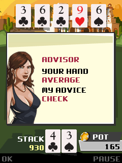 Java игра Downtown Texas Holdem. Скриншоты к игре Даунтаун Техасский Холдем
