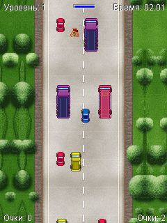 Java игра Driving Mania. Скриншоты к игре Мания Вождения