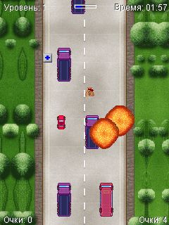 Java игра Driving Mania. Скриншоты к игре Мания Вождения