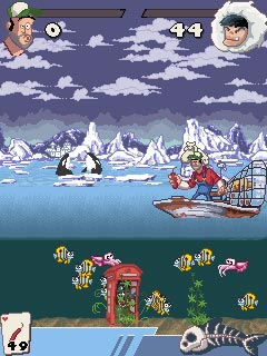 Java игра Dynamite Fishing 2. Скриншоты к игре 