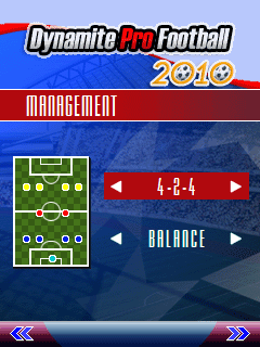 Java игра Dynamite Pro Football 2010. Скриншоты к игре 