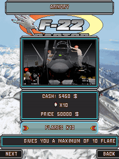 Java игра F-22 Raptor. Скриншоты к игре 