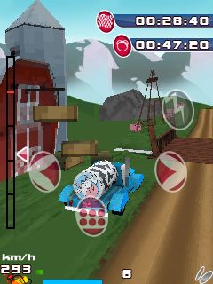 Java игра Farm Truck Racing 3D. Скриншоты к игре Гонки на фермерских грузовиках 3D