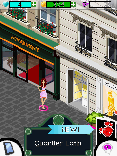 Java игра Fashion Icon. Скриншоты к игре Икона Моды