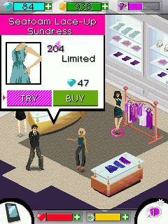 Java игра Fashion Icon. Скриншоты к игре Икона Моды