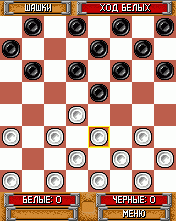 Java игра Favorite Checkers. Скриншоты к игре Лучшие шашки
