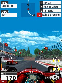 Java игра Ferrari World Championship. Скриншоты к игре Мировой чемпионат Феррари