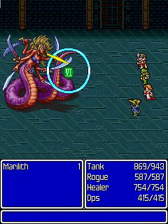 Java игра Final Fantasy Mobile. Скриншоты к игре Последняя Фантазия