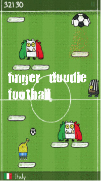Java игра Finger Doodle Football. Скриншоты к игре 