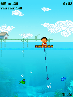 Java игра Fishing. Скриншоты к игре Рыбалка
