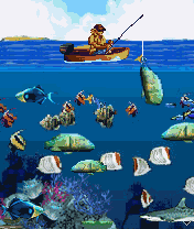 Java игра Off the Hook: Fishing 2. Скриншоты к игре На крючке: Рыбалка 2