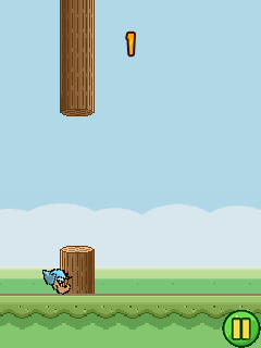 Java игра Flappy duck. Скриншоты к игре Летящая утка