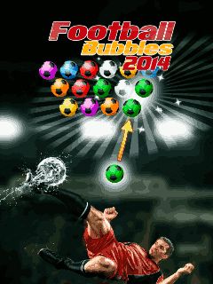 Java игра Football bubbles 2014. Скриншоты к игре Взрыв футбольного мяча 2014