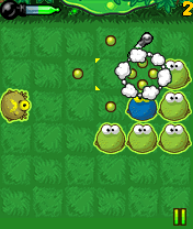 Java игра Frog Burst. Скриншоты к игре Разрывная лягушка