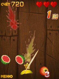 Java игра Fruit Ninja 3. Скриншоты к игре Фруктовый ниндзя 3