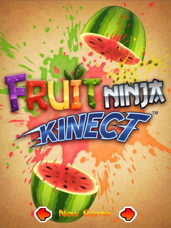 Java игра Fruit Ninja Kinect. Скриншоты к игре 