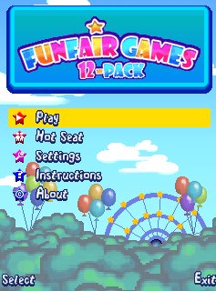 Java игра Funfair Games 12 Pack. Скриншоты к игре 