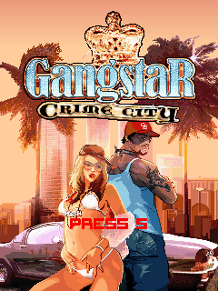 Java игра Gangstar Crime City. Скриншоты к игре Гангстер Беспредел в Городе 