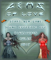 Java игра Gems of Love. Скриншоты к игре 