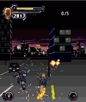Java игра Ghost Rider. Скриншоты к игре Призрачный Гонщик