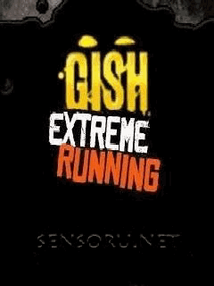 Java игра Gish Extreme Running. Скриншоты к игре Гиш. Экстримальные прыжки