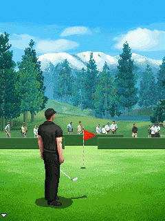 Java игра Golf The Open 2009. Скриншоты к игре Гольф. Открытие сезона 2009