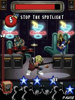 Java игра Guitar Hero III. Backstage Pass. Скриншоты к игре Герой гитары 3. Путь за кулисы