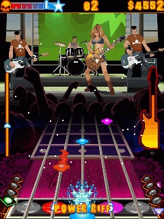 Java игра Guitar Rock Tour. Скриншоты к игре 