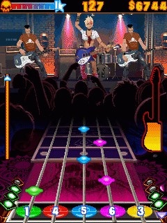 Java игра Guitar Rock Tour. Скриншоты к игре 