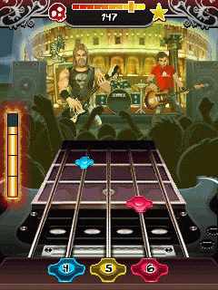 Java игра Guitar Rock Tour 2. Скриншоты к игре 