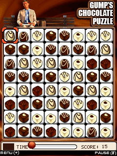Java игра Gumps Chocolate Puzzle. Скриншоты к игре 