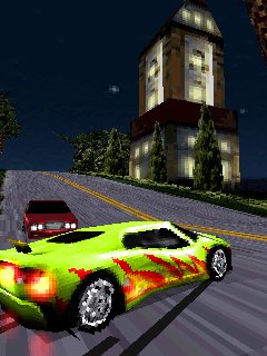 Java игра High Speed 3D. Скриншоты к игре Высокая Скорость 3D