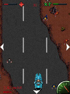 Java игра Highway zombies: Massacre. Скриншоты к игре Зомби на трассе: Бойня