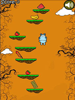 Java игра Hippo Jump. Скриншоты к игре 