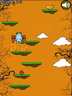 Java игра Hippo Jump. Скриншоты к игре 