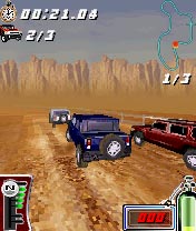 Java игра Hummer Jump And Race 3D. Скриншоты к игре Хаммер. Прыжки и Гонки3D
