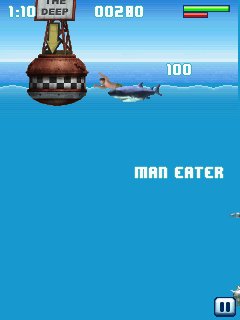 Java игра Hungry Shark. Скриншоты к игре Голодная акула