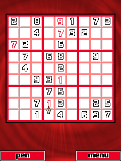 Java игра Infinite Sudoku. Скриншоты к игре 