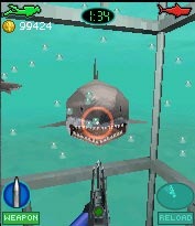 Java игра Jaws 3D. Скриншоты к игре Челюсти 3D