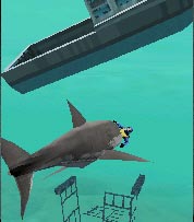 Java игра Jaws 3D. Скриншоты к игре Челюсти 3D