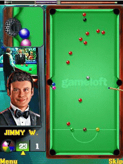 Java игра Jimmy Whites Snooker Legend. Скриншоты к игре Джимми Уайтс Легенда Снукера
