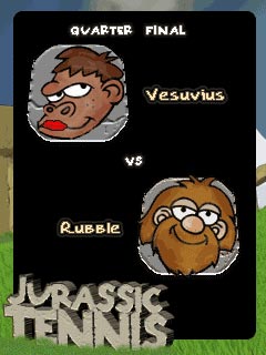 Java игра Jurassic Tennis. Скриншоты к игре Теннис Юрского Периода