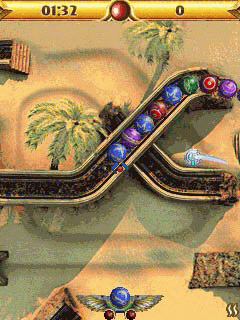 Java игра Luxor Quest. Скриншоты к игре 
