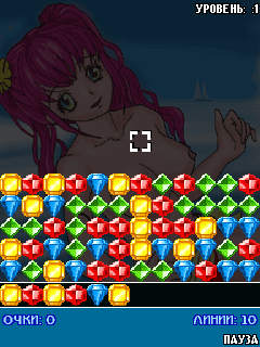 Java игра Manga Diamonds. Скриншоты к игре Манга Бриллианты